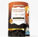 Lepší Alt Pure Himalayan Shilajit Caramel Honey Sticks s organickým medem 124; Easy to Consume Shilajit Ibrahim 124; 30 Sticks for Energy Boost & Immunication Support, 85 + Trace Minerals, 75% + Fulvic Acid