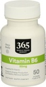 365 Podle celého trhu potravin, Vitamin B6 50Mg, 50 Počet