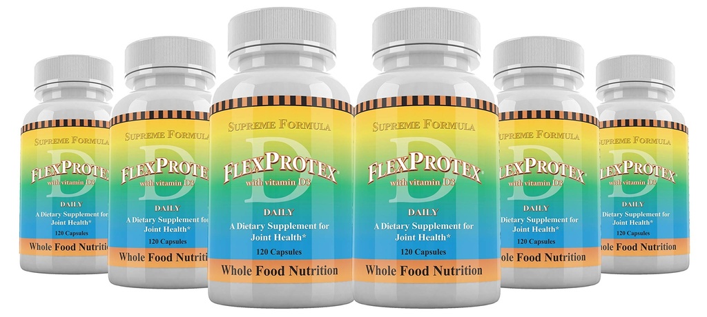 Denní zdraví, Flexprotex D 6 Lahvičky 720 Kapsle