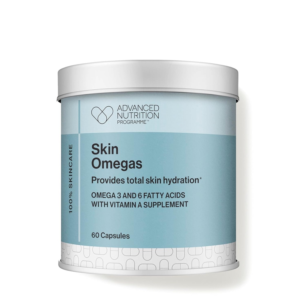 Advanced Nutrition Programme Skin Omegas dodatek distribuován jane iredale, 30denní dodávka