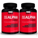 FORCE FACTOR Test X180 Alpha Max, 2- Pack, Total Testosteron and Nitric Oxide Booster for Men with Fenugreek Seed & Tribulus to Increase Blood Flow & Zlepšit mužský atletický výkon, 360 Kapsle