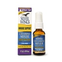 Natural Path Silver Wings Koloidní stříbro 150ppm (750mcg) w / Echinacea & Oregano Imunitary Supplement - 1 fl. oz Spray