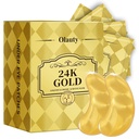 30 páry 24K Gold Eye Mask, Oční záplaty pro loutkové oči a tmavé kruhy, Pod Oční maska Záplaty Skincare, pro ženy Muži