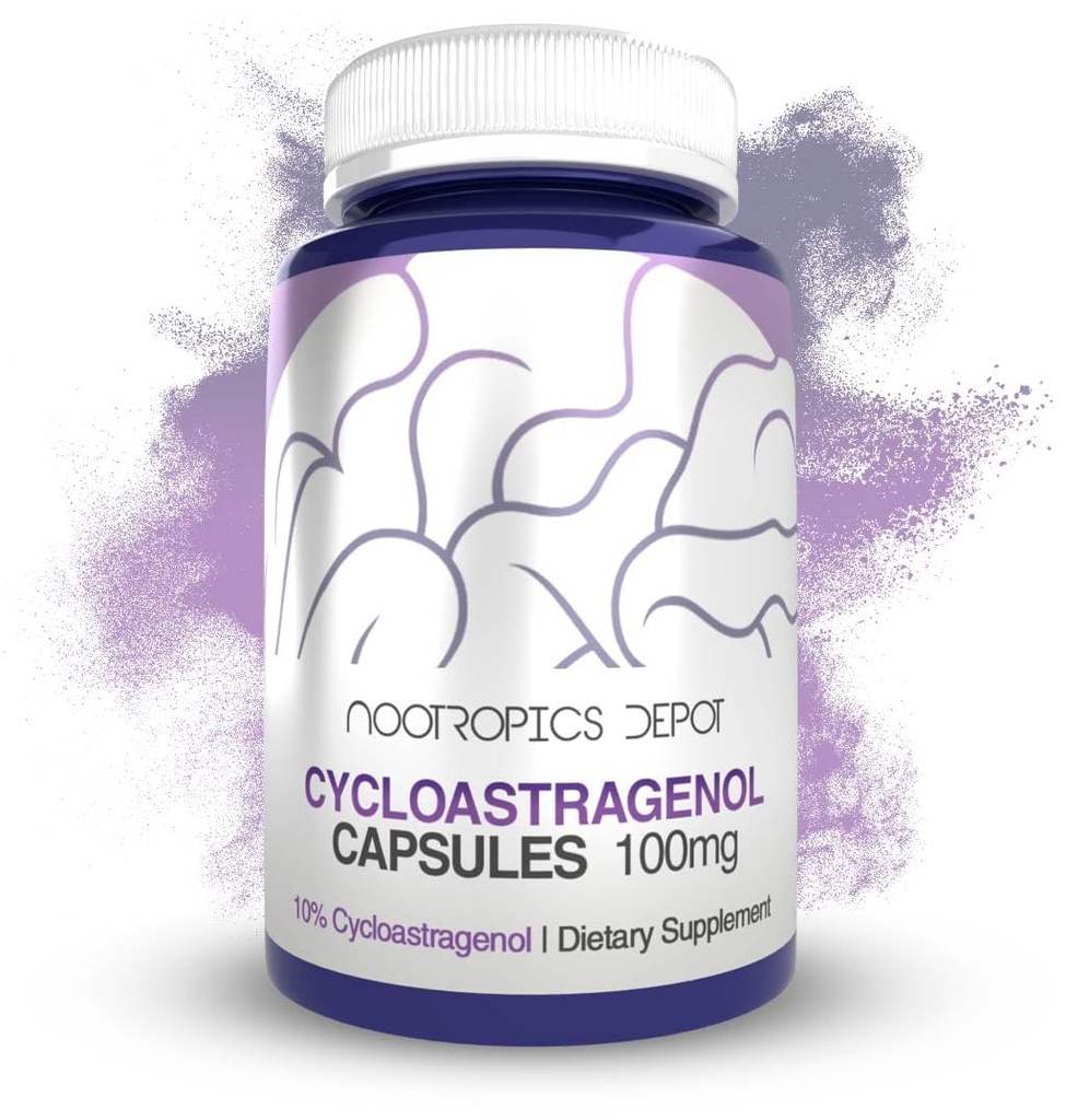 Nootropics Depot Cycloastragenol 10% Kapsle 124; 100mg kortikosteroidy 124; 30 Počet kortikosteroidů 124; Astragalus membranaceus current124; Buněčné zdraví, Imunitní podpora, Lengthens Telemeres