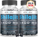 84 000 MG Organic Shilajit Gummies s 85 + Stopy Minerály, Fulvic Acid, Shilajit pro muže a ženy, Energie a imunitní podpora, High Potency Gold Class, Sugar- Free, Vegan, 100% přírodní 120 Gumy