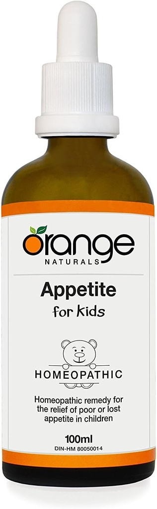 Orange Naturals Homeopatická appetit pro děti, 3.38 Fluid Ounce
