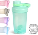 D.Y.A 16oz Shaker Lahvička Leak Proof Sports Shake Cups for Protein Shakes Lahvička pro Pre Workout a Cestování jít BPA zdarma & Easy Clean Protein Shaker Lahvička, Zelená
