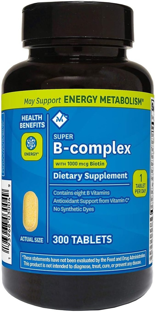 Ayestar Member 's Mark Super B- Komplexní dietní dodatek (300 Počet)