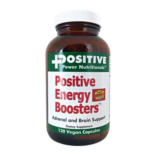 VitaBoost Pozitivní Energy Boosters - Přírodní energie doplněk s bylinkami, B-12, Bee Pollen, Jitter- Free hladká energie, Quick & Safe, No Caffeine, Efedra, nebo Guarana (120)