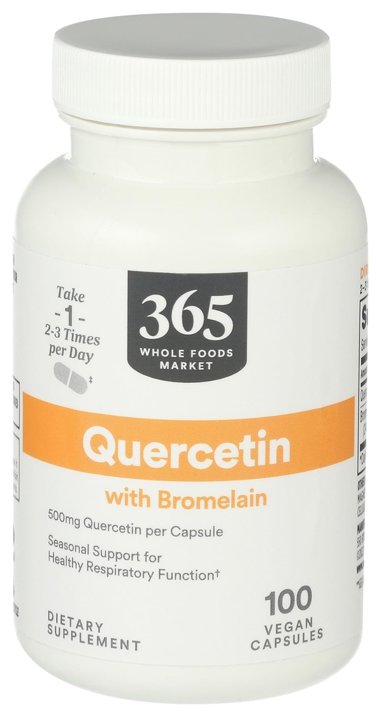 All Foods Market, Quercetin s Bromelainem, 100 hrabě
