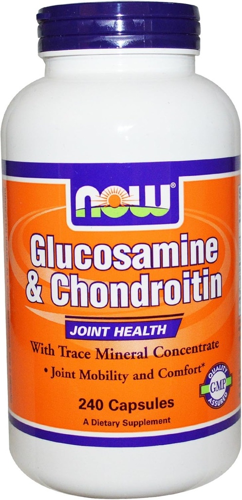 Nyní Potraviny: Glucosamine a Chondroitin, 240 čepice