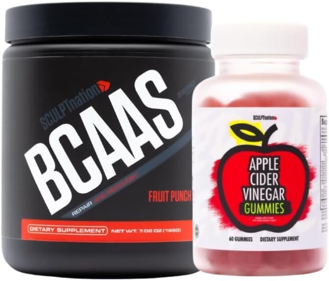 Sochařský národ V Shred BCAA Powder a jablečný ocet Bundle
