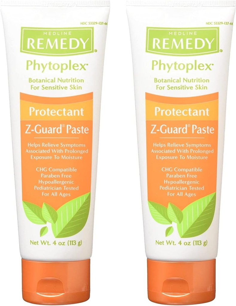Medline Remedy Phytoplex Z- Guard protective Paste, 4 Ounce (Balení po 2)