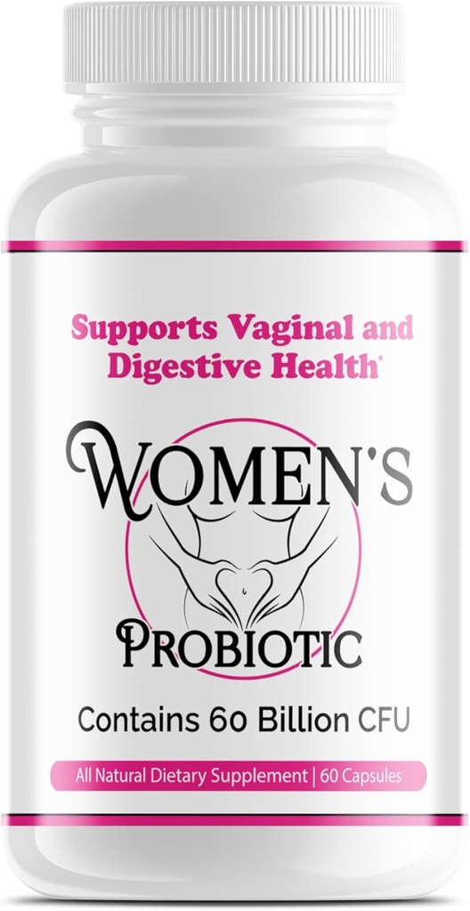 Probiotika pro ženy podporuje Inflamation a Metabolismus Regulation, Vaginální, Močové, Gut, Digestivní a imunitní zdraví 120 miliard CFU