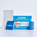 Hydrokoloid & Alum Stone Cold Sore Care Pack je First- of- its- Kind, Revoluční Three- Part Léčba, Kombinace Hydrokoloidní Záplaty, Alum Stone, & Lip Balm Soothe Vaše studené Sore