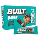 Postaven Bar, Puff Protein Bary, Cookie Dough Chunk Puff, 15g Protein Snacks, On-The- Bary, Pouze 160 kalorií, 8g cukru, kolagen, Ne gluten zdarma, 12 Počet