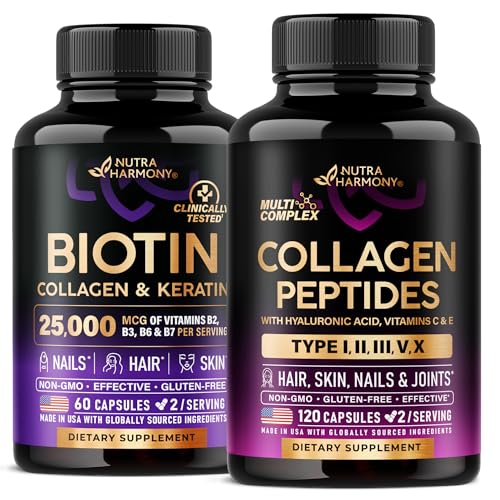 NUTRAHARMONY Biotin, Keratin & kolagen Kapsle