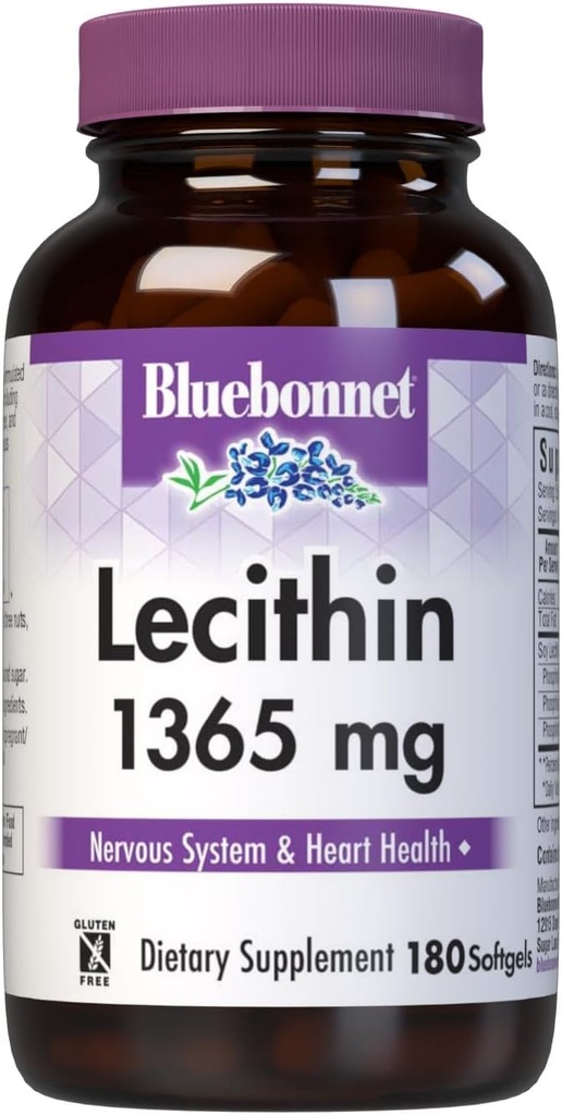 BlueBonnet Lecithin dodatek, 180 Počet