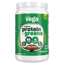 Protein Vega a protein Zelený prášek, Čokoláda - 20g Protein Plus Veggies, Vegan, Non GMO, Pea protein pro ženy a muže, 1,3 kg