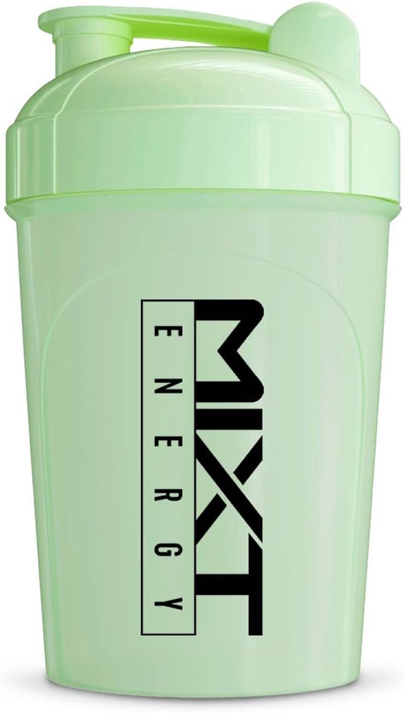 MIXT Energy Shaker Bottle, 16 oz. Láhev Shaker, BPA Free & Lid Mixing Technology (16 oz, Glow in the Dark)