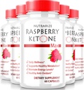 (5 Pack) Raspberry Ketone Kapsle, Oficiální Malina Keton pro hubnutí, All- Natural Keto Formule odemknout tělo a Fitness cíle, RaspberryKetone 1200MG dodatek, recenze (300 Kapsle)