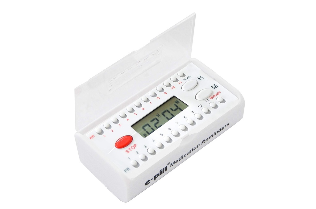 e- Pill 6 Alarm Pocket Timer - Pill, Vitamin a medicína Mediation Upomínka - Snadno slyšitelné a nastavené