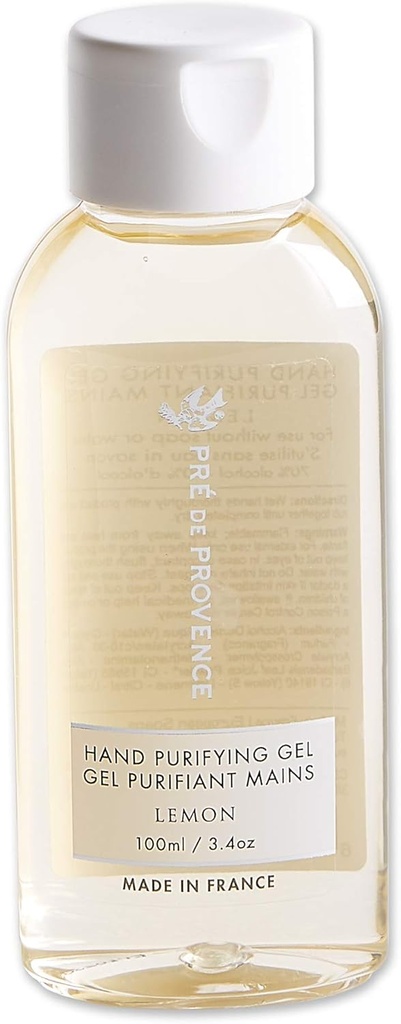 Pre de Provence Advanced Alkohol Based Ruční sanitizér Gel Moisturizes & Softens Hands, 3.4 Fluid Ounces, Lemon