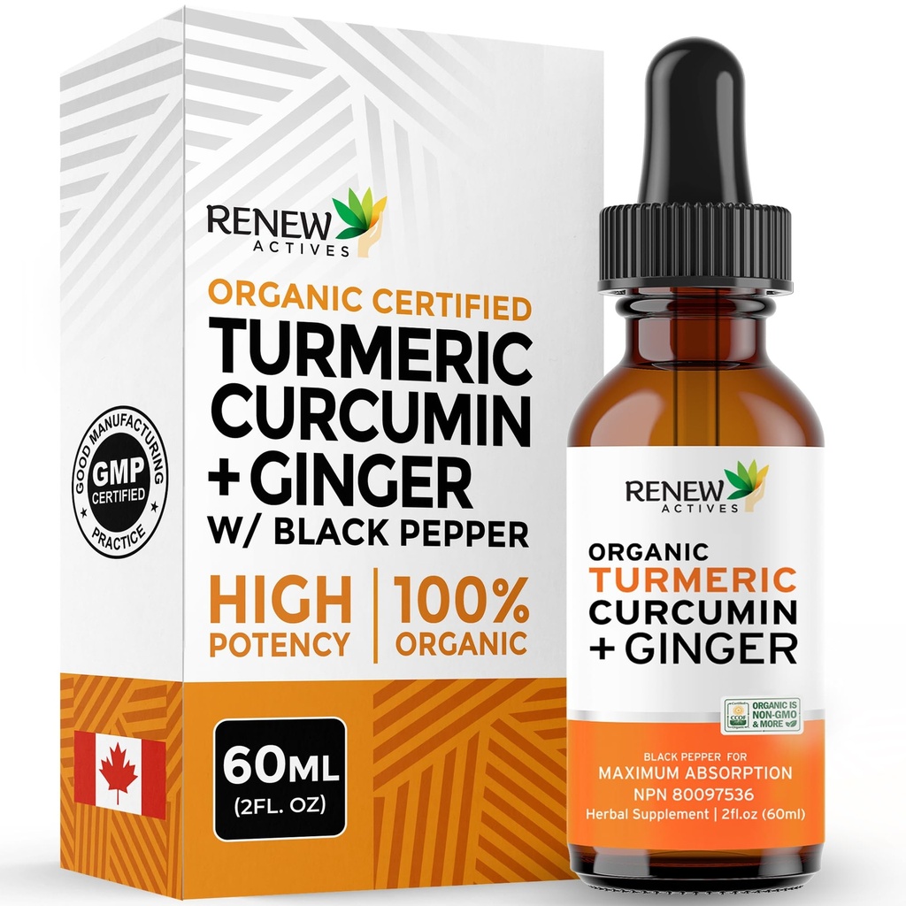 Reew Actives Turmeric Liquid Extract se zázvorem & Lemon Oil