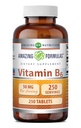 Úžasný vitamin B6 Pyridoxin 50mg 250 Tablety dodatek 124; Non GMO CARL 124; gluten zdarma 124; Made in USA