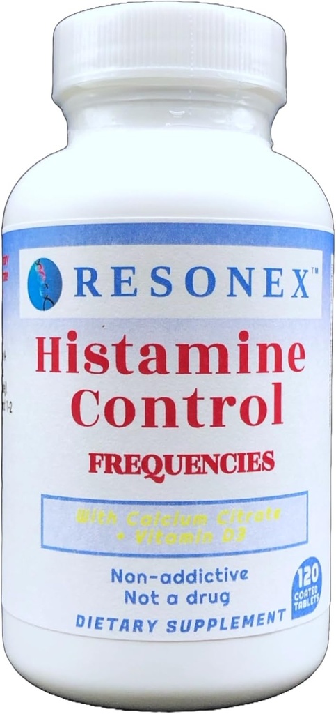 Histamine Control s přirozenou četností - 120 Tablet - s přirozenou četností HNMT a DAO enzymů pomoci Control Histamine Levels
