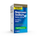 GoodSense Naproxen Sodné tablety 220 Mg, bolest hlavy, modrá, 50 Počet