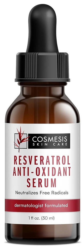 Resveratrol Anti- Oxidant sérum - Boj proti stárnutí s antioxidanty z Tea Polyfenols & Resveratrol - 1 fl oz - Cosmesis