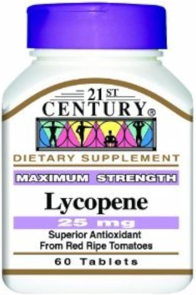 LYKOPENE, Maximální síla, 25 mg, TRIPLE VALUE PACK (3X 60 TABLET) od 21. století zdravotní péče