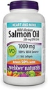 Webber Naturals Wild Alaskan Salmon Oil Softgel, 200mg 180 Počet