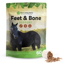 Silver Lining Herbs Feet & Bone Support Horse Supplement Powder Natural Tendons, Ligaments & Okolní Tangs & Hoof Supplement for Horses - Normal Limbs Circulation Horse Care Supplies - 1 LB