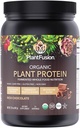 SOTRU Organic Vegan Protein Powder - All Food, Plant Based Protein Powder with Green Superfoods, Enzymes & Probiotics - USDA Certified Organic, Non- GMO, Gluten- Free - Chocolate 18.5 oz, 21 Servings