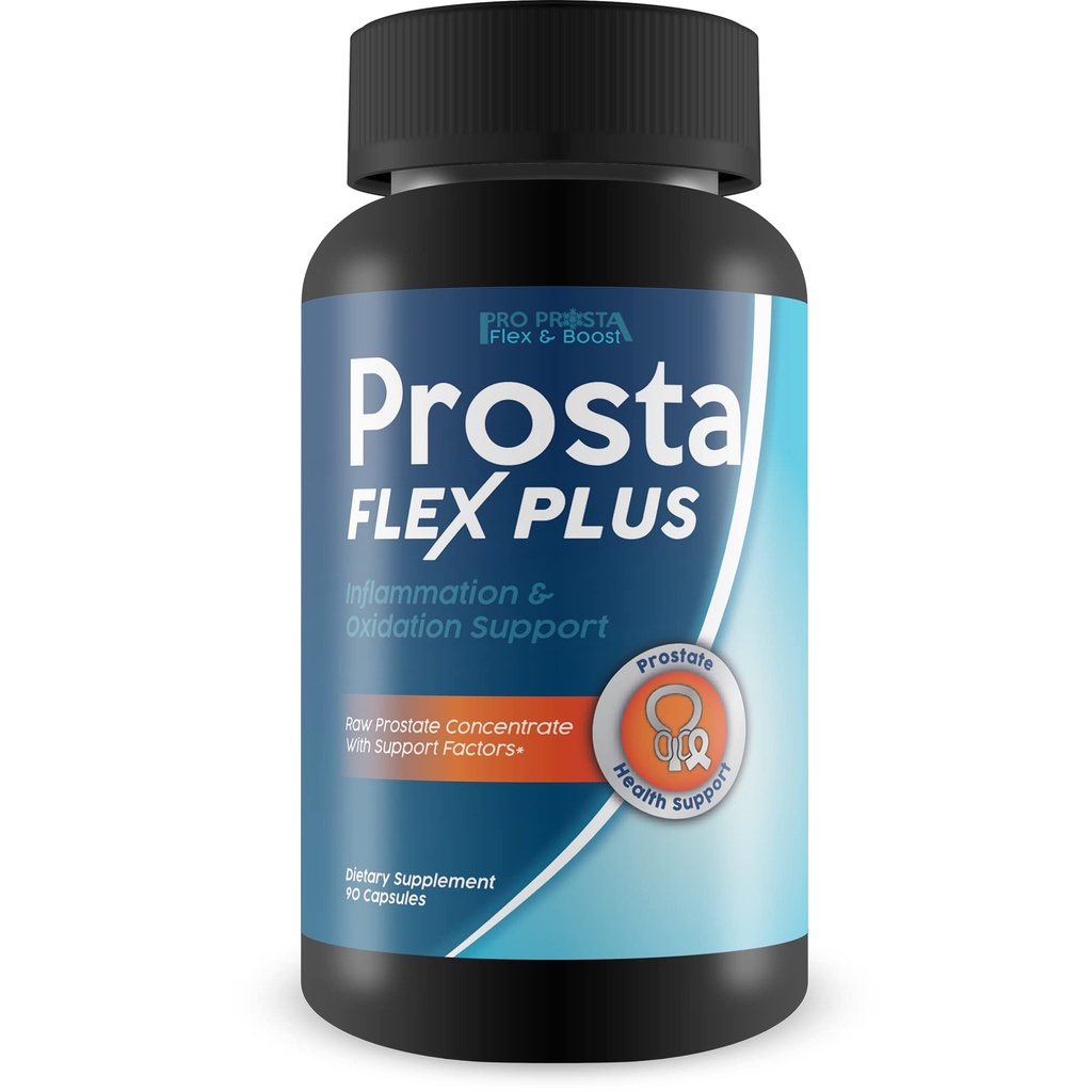 Pro Prosta Flex Plus - Podpora snížená motivace, lepší cirkulace, snížená oxidativní stres, a lepší celkové zdraví - Bylinné míchání s kurkumou pro prostatu - mužská formule