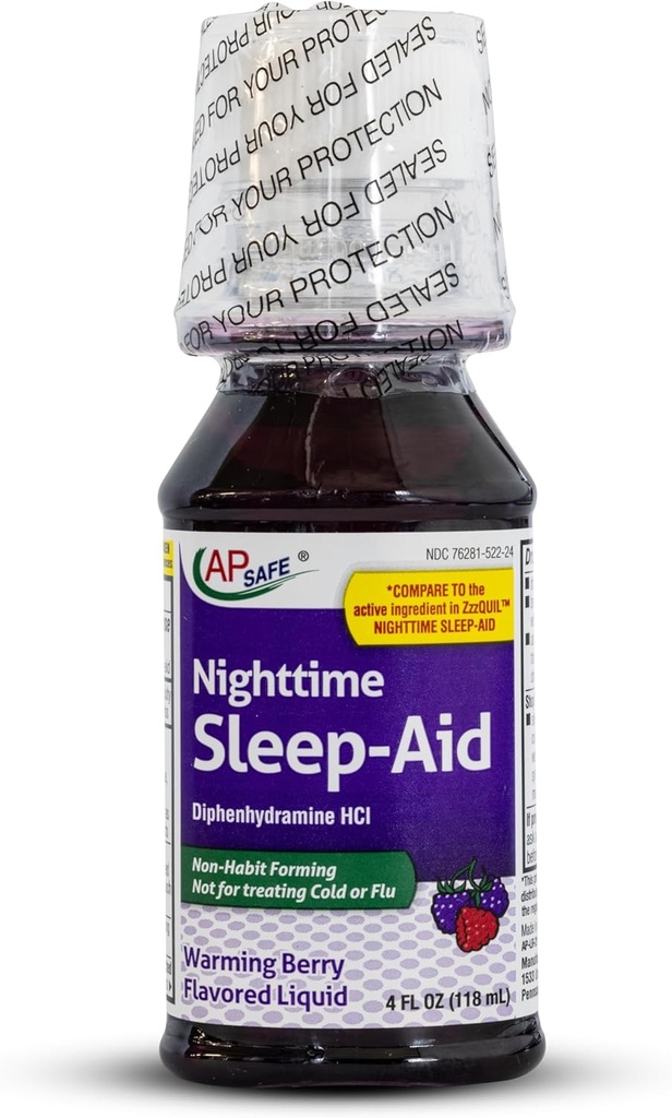Noční spánková tekutina pro dospělé, AP Safe