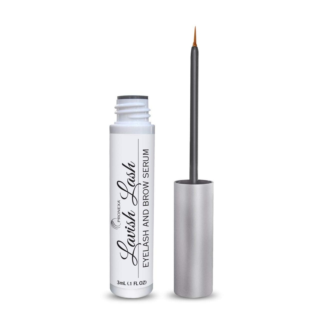 Kadeřnice Lavish Lash - Eylash Growth Enhancer & Brow sérum s biotin & přírodní růst Peptidy pro dlouhé, tlusté řasy a obočí! Dermatolog Certified, krutost zdarma a hypoalergenní.