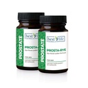 Best Life Herbals Prosta- Rye - Přírodní doplněk prostaty pro muže zažívající zvětšený prostatu, časté močení, Nadaktivní močová měchýř - 2 láhve, 60 Kapsle
