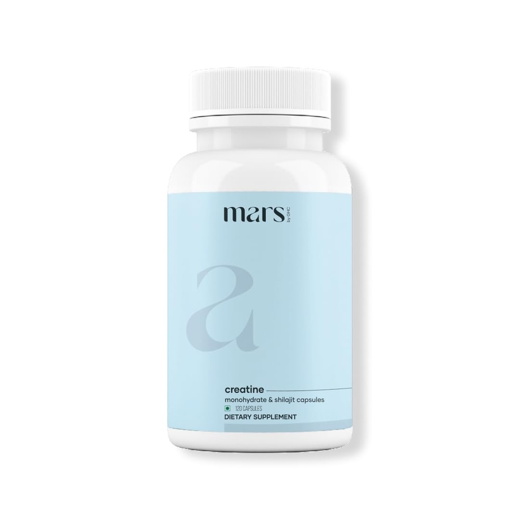 Mars by GHC Micronized Creatin Monohydric Caps with Shilajit & Ashwagandha (120N) Current124; Celkově Well- Being - Balení po 1 ks