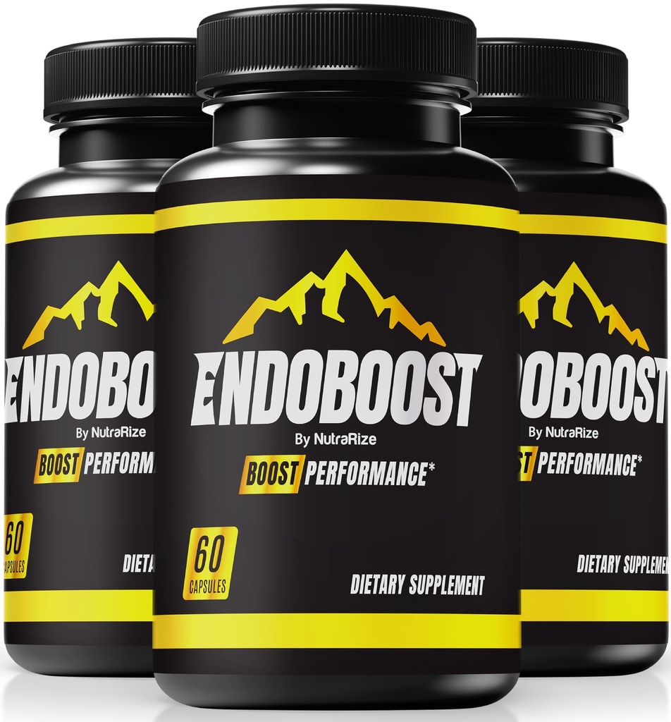 (3 Pack) Endoboost pro muže - (Úřední) Endoboost Výkon, Endo zvýšení doplňky, Endoboost zvýšení kapsle, Endobost Recenze pro zdravotní pilulky Pro pokročilé vzorce (180 Kapsle)