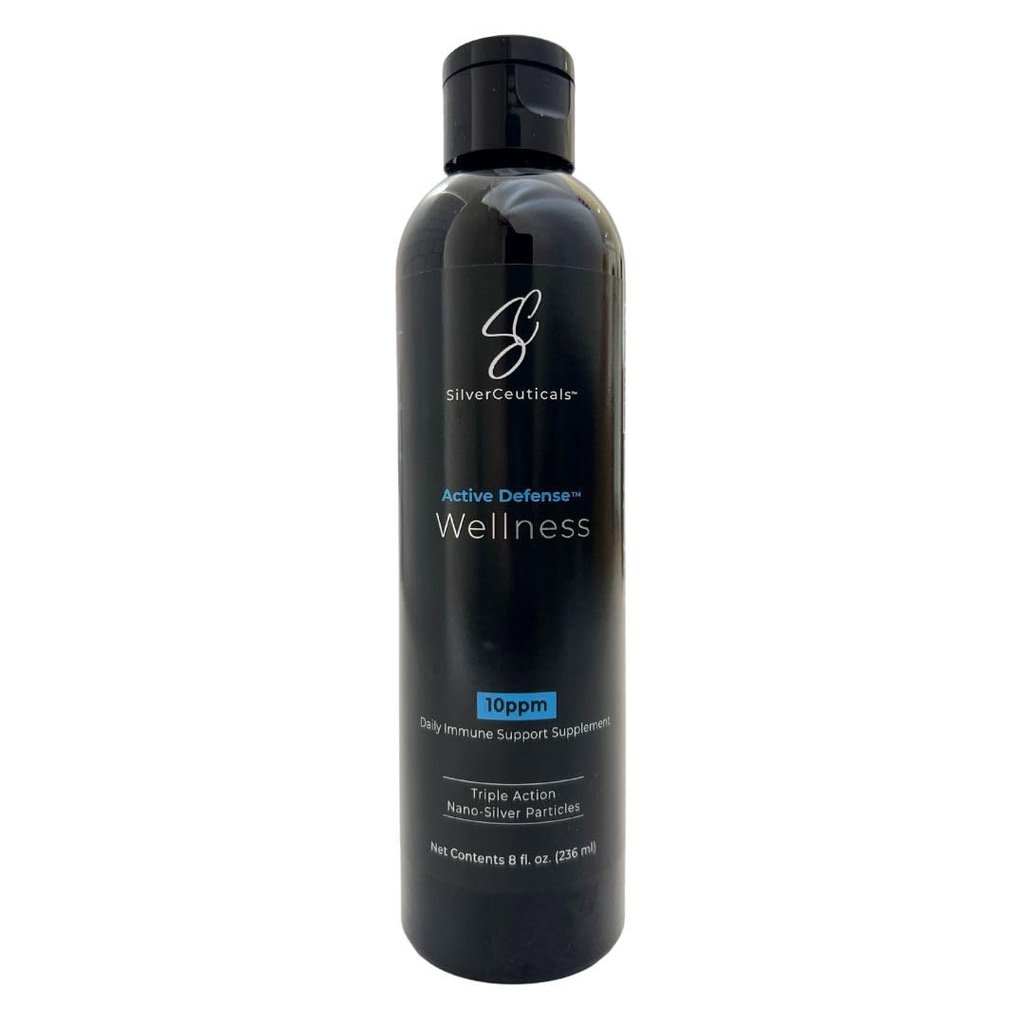 Koloidní stříbro w / Nano Technology - 10ppm 8oz - 8X Efektivnější - Přírodní imunitní podpora - Uložit dny nemoci - Ages 5 & Up - Předvádí vyšší PPM Silvers - Bez chuti a vůně - Třetí strana testována