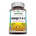 Amazing Omega 3.6.9 dodatek 124; 1200 Mg 1 124; Lemon Flavor 1 124; Unikátní vzorec oleje z olejnatých semen, Borge Oil, mastné kyseliny 1 124; Non- GMO 1 124; Gluten- 1 124; Vyrobeno v USA (1 balení 124; 250 Softgels)