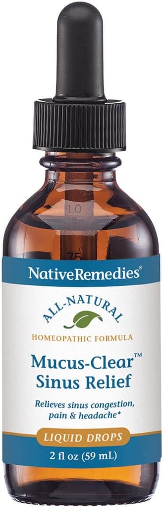 Nativní remedies Mucus- Clear Sinus Relief