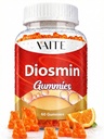 VAITE Diosmin 1000mg - Zástěry Supplications for Varicose Veins - Leg Health Supplement Formule Venous Optimizer, Citrus Bioflavonoidy, Pomáhá cirkulovat pro nohy, Žvýkací Gummy, 60 Vegan Gummies