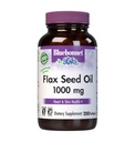 BlueBonnet Flax Seed Oil 1000 mg - Omega 3 6 9 Mastné kyseliny Srdce Zdraví & Kožní podpora pro ženy & Muži - Cold- Pressed, Organic Flaxseed Oil Kapsle - Non- GMO, Gluten- Free, Soy- Free - 250 Softgels