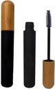 plesnivý 2Pcs 6ml Refillable Empty Mascara Tube Lahvičky černé opakovaně použitelné Eylash Cream Lahvička s Eylash Wand a Bamboo Cap pro DIY Mascara, Cestování