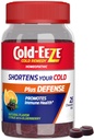 Cold-EEZE Plus obrany přírodní Citrus & Elderberry Zinkové Žvýkací gely, Homeopatické Cold Remedy, zkratky Společné studené příznaky, podporuje imunitní zdraví s Sambucus Nigra, Echinacea & Rose Hips, 25 Ct
