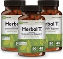 DailyNutra Bylinný T Men 's Health Formule Dodatek pro Endurance, Vitality, & Zdravé stárnutí - s KSM- 66 Ashwagandha, Tongkat Ali, Tribulus, Eleuthero, & Horny Goat Weed (3-Pack)